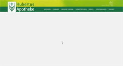 Desktop Screenshot of hubertus-apotheke.at