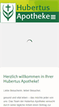 Mobile Screenshot of hubertus-apotheke.at